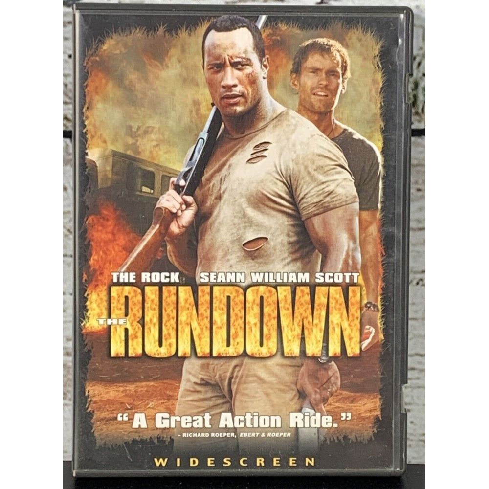 The Rundown (DVD, 2003) Dwayne 'The Rock' Johnson, Seann William Scott